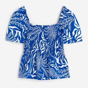 H&M Smocked Top